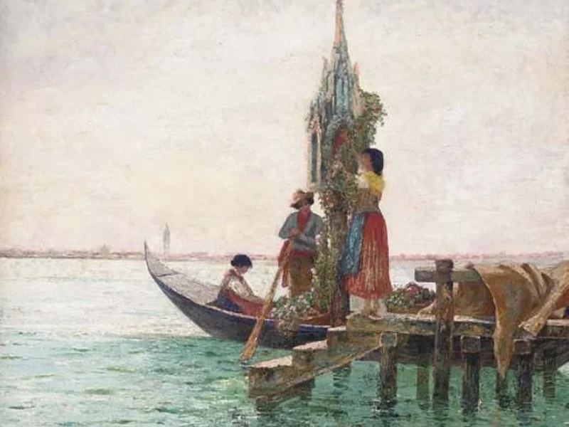 1847-Julius Bodenstein - Laguna di Venezia